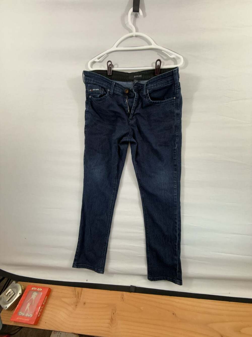 Fried Denim Slim Jeans Size 36 x 30 Dark Blue